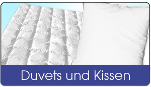 Duvets und Kissen