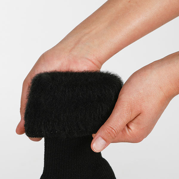 Chaussettes à conservation de chaleur, hommes, noir, 2 paires, taille 41-45