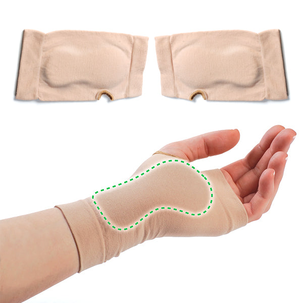 M-Gel Karpaltunnel-Bandage, 2er Set, Gr. 2