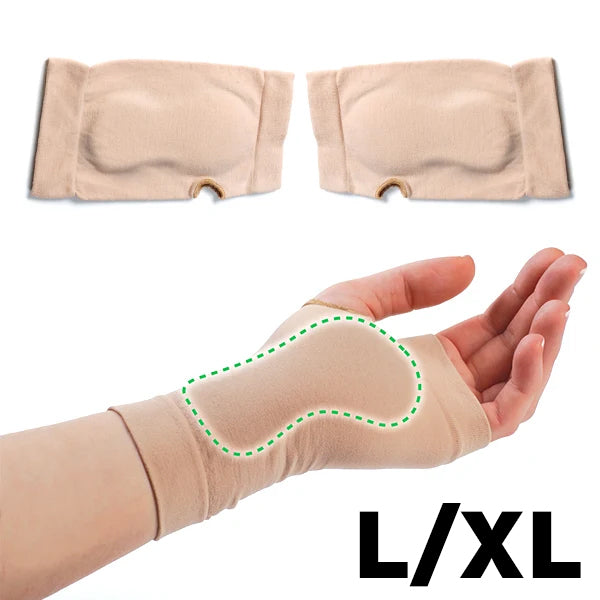 M-Gel Karpaltunnel-Bandage, 2er Set, Gr. 2