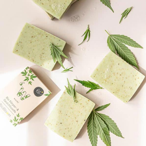 Savon bio washi pour le corps et le visage, 80 g