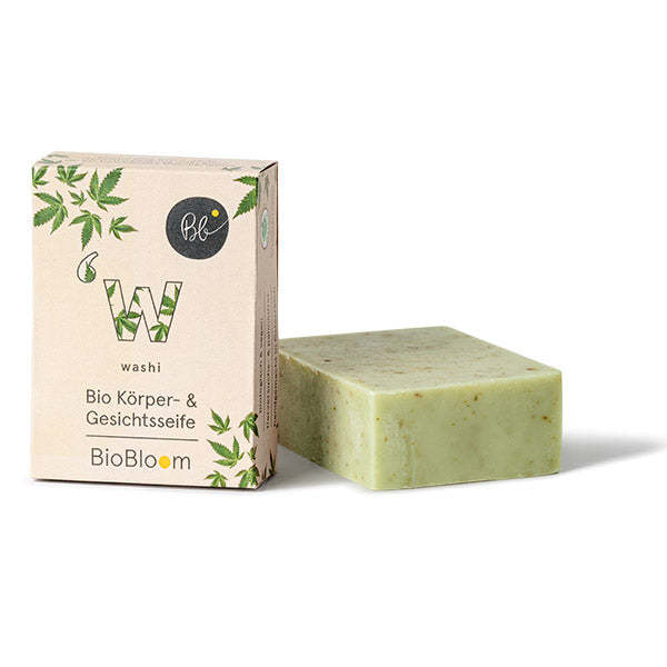 Bio Körper- & Gesichtsseife washi, 80 g