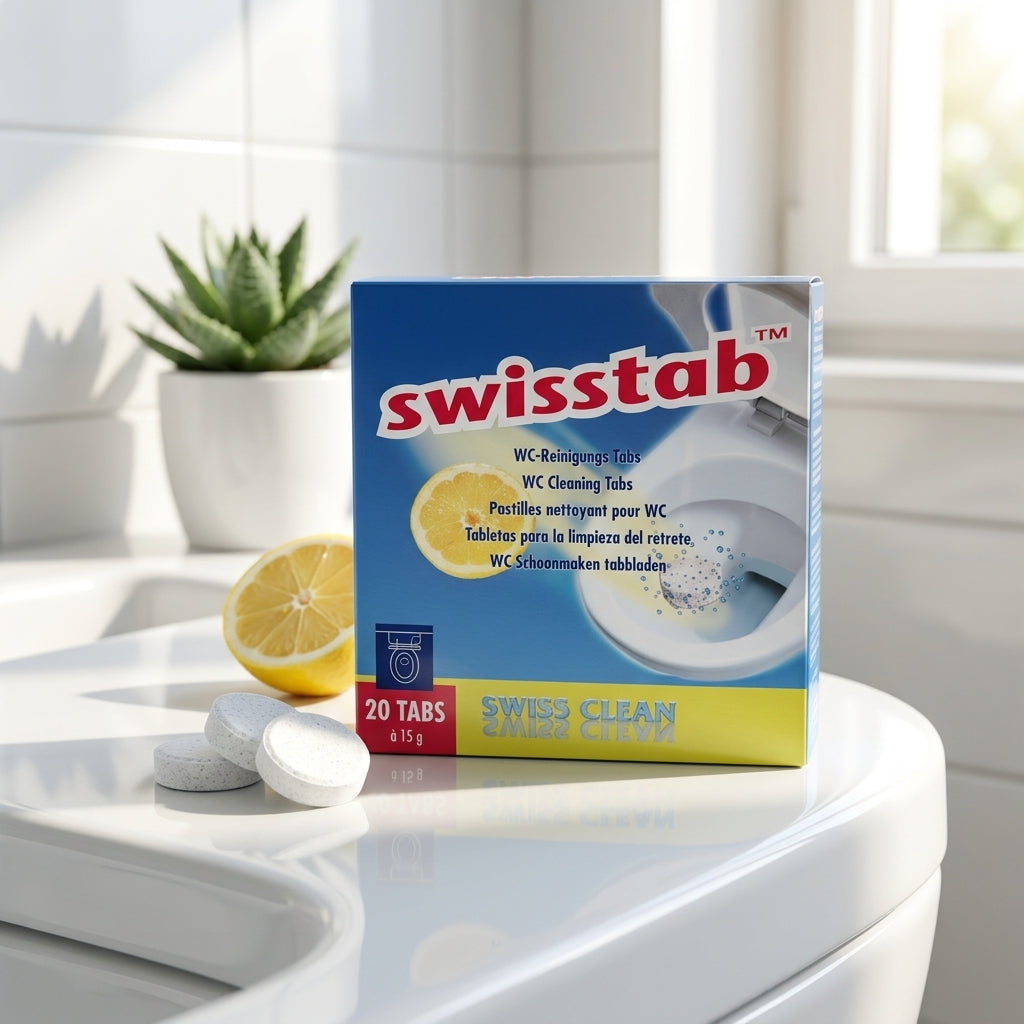 Swisstabs - Pastilles nettoyantes pour WC (20 pces)