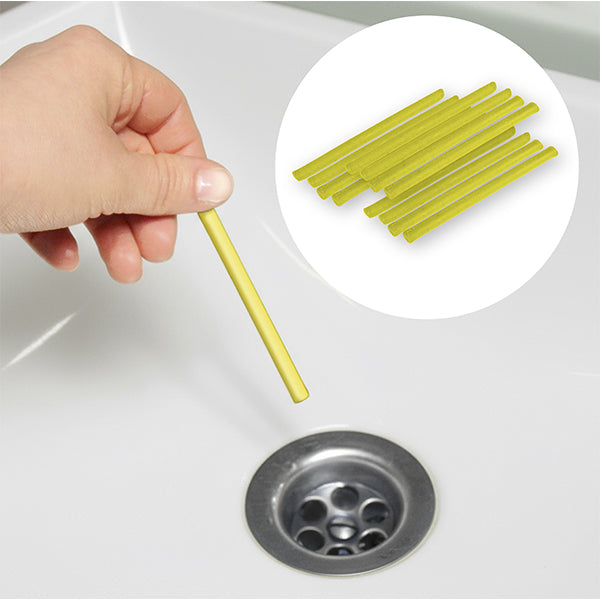 Captain Clean Rohr-Reinigungs-Stäbchen Zitrone, 12 Stück