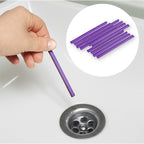 Bâtonnets nettoyants pour tuyaux Captain Clean à la lavande, 12 pièces