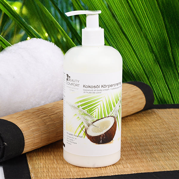Beauty Comfort Kokosöl Körpercreme, 500 ml Pumpspender