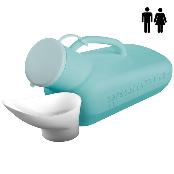 Urinal UNISEX, vert-menthe