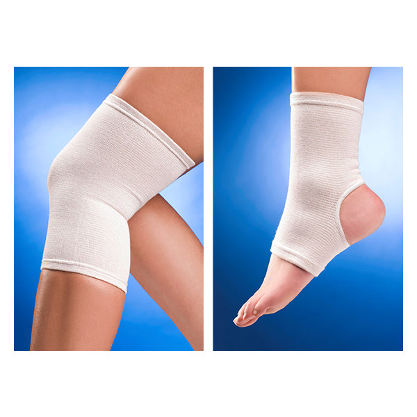 Bandages chauffants en cuivre, Ensemble de 4 (genou, pied, coude, main)