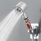Pureshower Eco.5 Pommeau de douche massant, argenté
