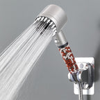 Pureshower Eco.5 Pommeau de douche massant, argenté