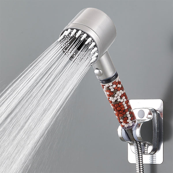 Pureshower Eco.5 Pommeau de douche massant, argenté