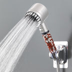 Pureshower Eco.5 Pommeau de douche massant, argenté