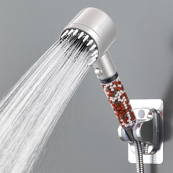 Pureshower Eco.5 Pommeau de douche massant, argenté