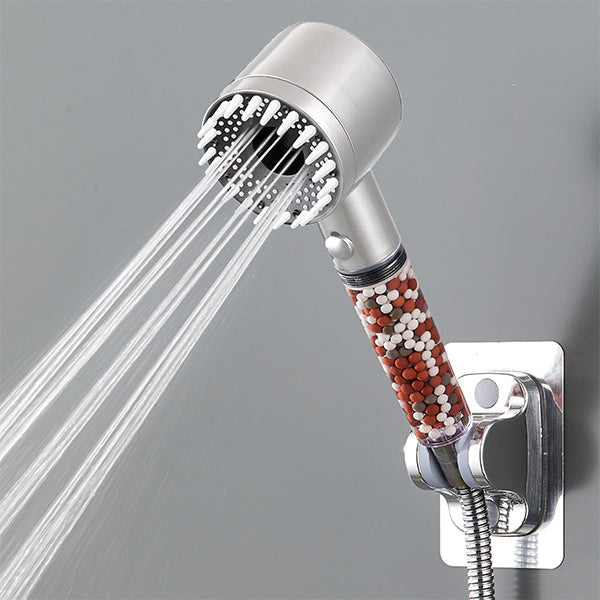 Pureshower Eco.5 Pommeau de douche massant, argenté