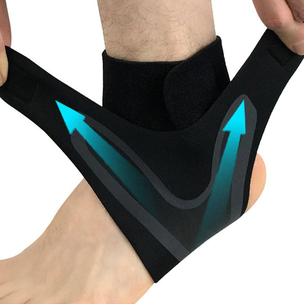 Bandage élastique pour la cheville, 1 pair