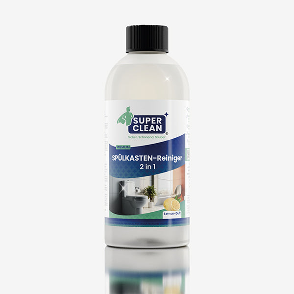Super Clean Nettoyant 2 en 1 pour réservoirs de chasse d'eau "parfum citron", 500 ml