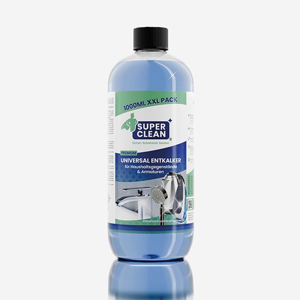 Super Clean détartrant spécial pour robinetterie, lot de 500 ml avec bouchon anti-calcaire