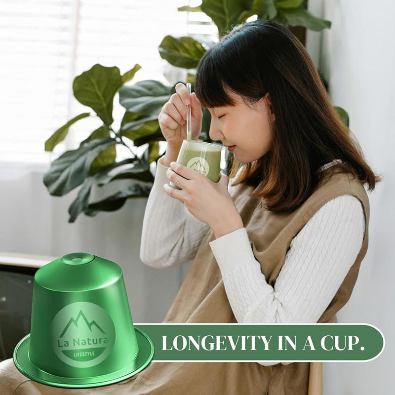 Thé vert Matcha - 10 capsules de Matcha - La Natura