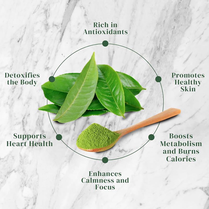 Thé vert Matcha - 10 capsules de Matcha - La Natura