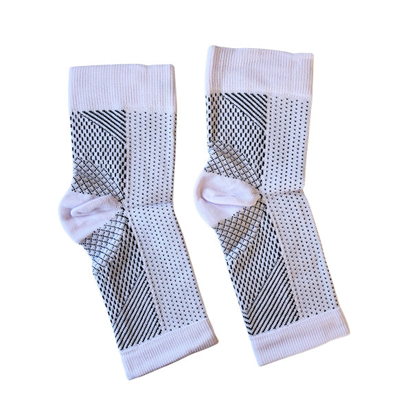 Chaussettes de compression orthopédiques - blanc