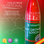 1+1 Velform Nutritional Lotion pour la pousse des cheveux 2x200ml