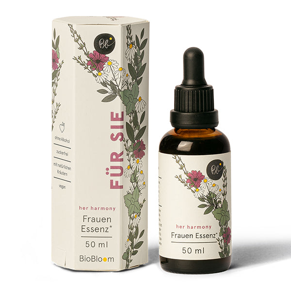 Frauen Kräuter Essenz "her harmony", 50 ml