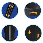 Orange Care Ceinture de soutien dorsal Premium, noir