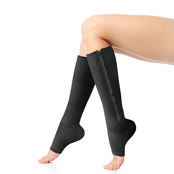 Comfy Socks Bas de contention, noirs