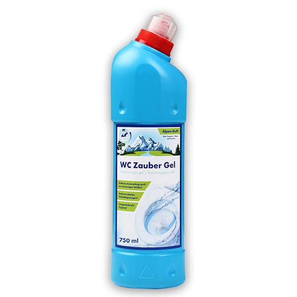 Captain Clean WC Zauber Gel Flasche