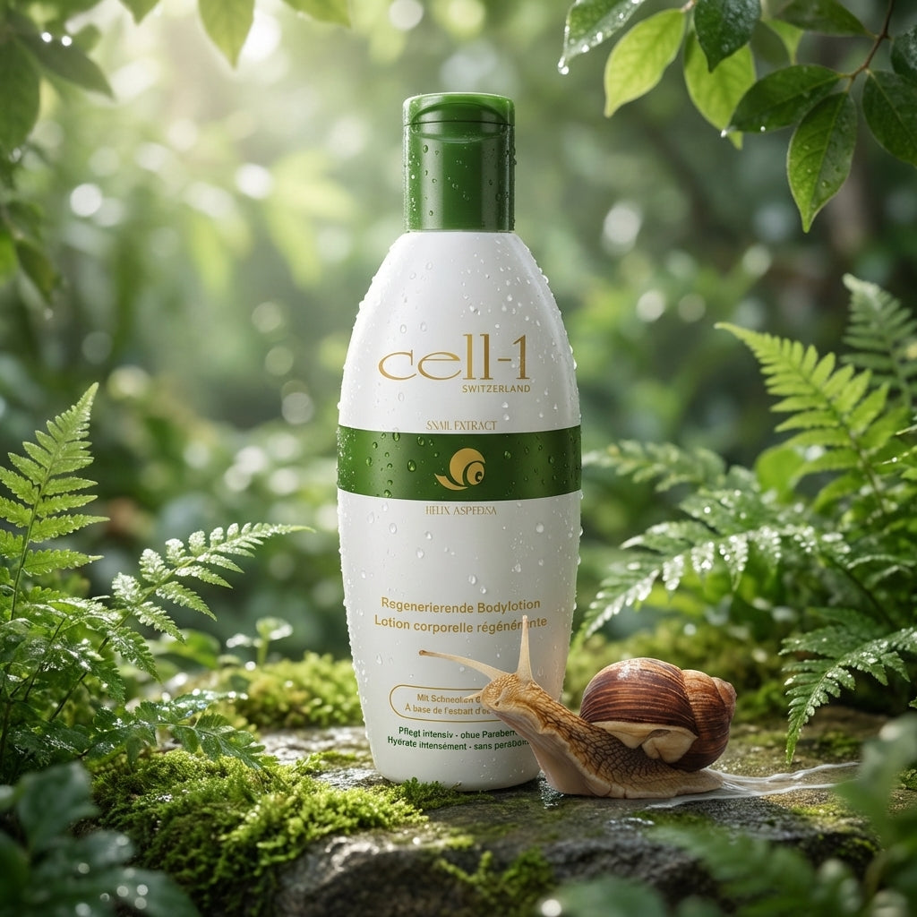 Cell-1 Body Lotion mit Schnecke