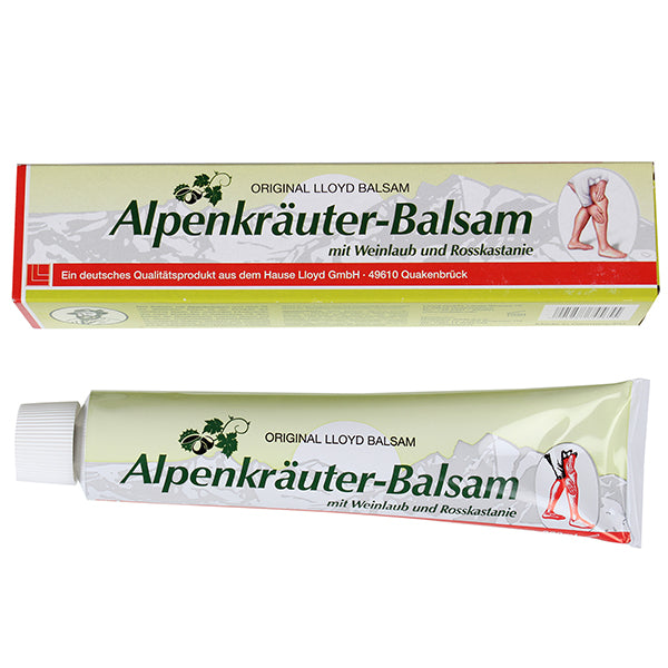 Alpenkräuter-Balsam mit Weinlaub und Rosskastanie, 200 ml