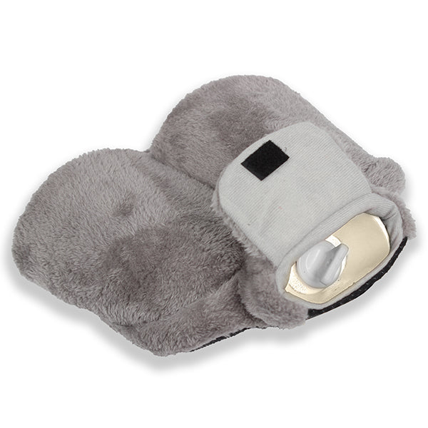 Vital Comfort Chauffe-pieds avec bouillotte, gris