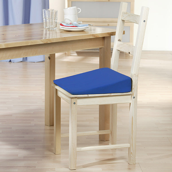 Vital Comfort Cale de siège Coussin avec housse, bleu