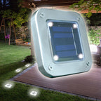Lampe solaire pour jardin, set de 4 pièces