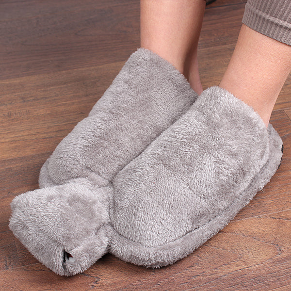 Vital Comfort Chauffe-pieds avec bouillotte, gris