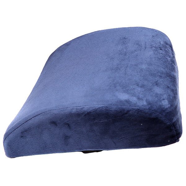 Vital Comfort coussin lombaire - mousse à mémoire de forme, bleu