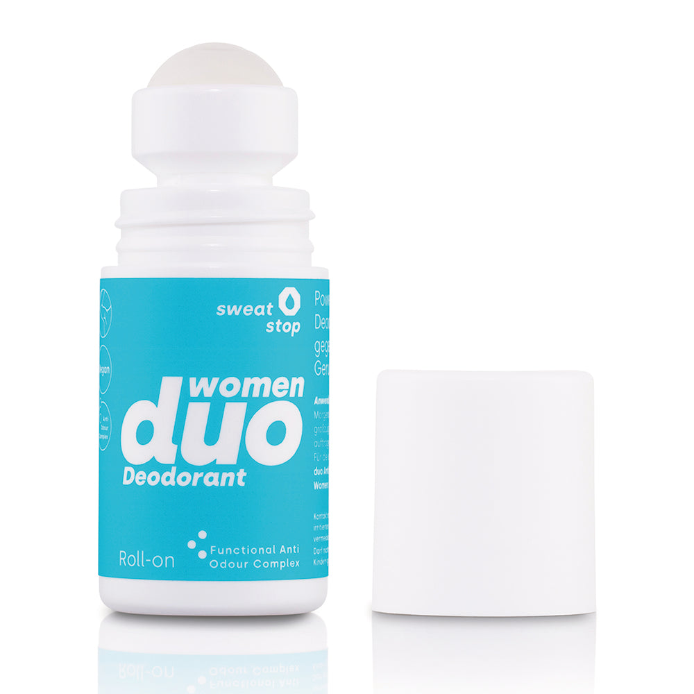 SweatStop Deo für Frauen - gegen Geruchsbildung in den Achseln, 50ml