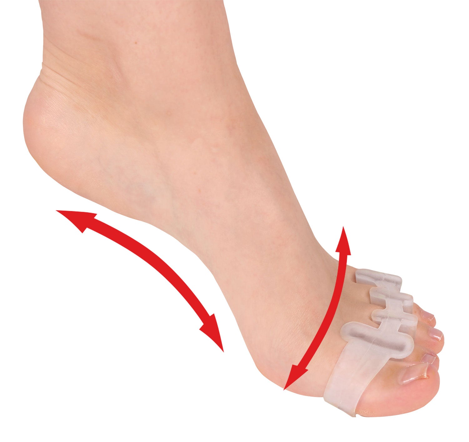 Vital Comfort Ecarteurs d'orteils, 1 paire
