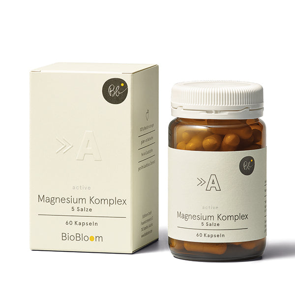 Magnesium Komplex 5 Salze - active, 60 Kapseln
