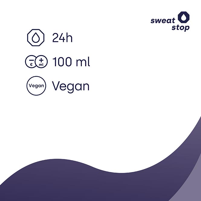 SweatStop Forte max Anti-transpirant en cas de forte transpiration des pieds, 100ml