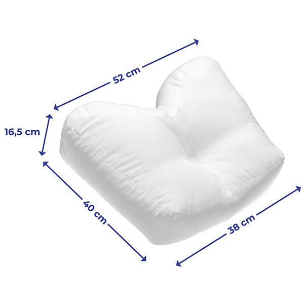Coussin pour le sommeil latéral avec housse en coton