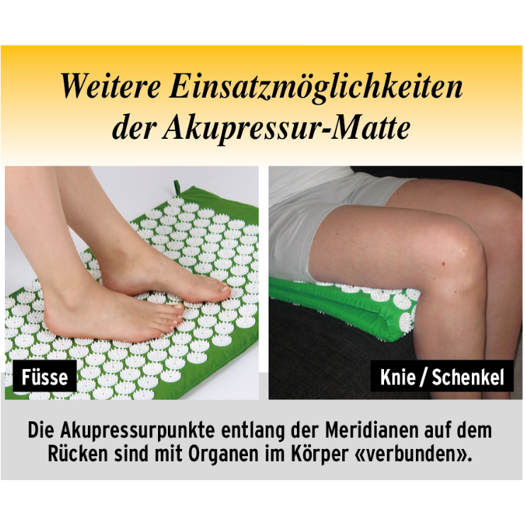 Tapis d'acupression, vert