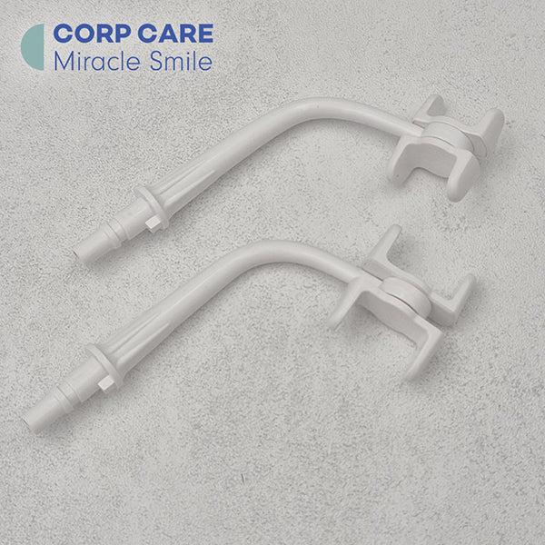 Embouts de nettoyage en forme de H, 2 pièces, pour Corp Care MiracleSmile
