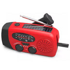 Mini batterie d'urgence avec lampe et radio