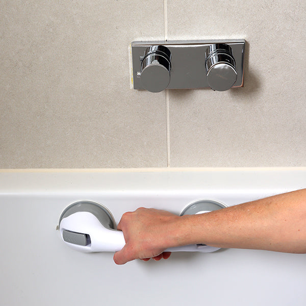 Vital Comfort Barre d'appui pour salle de bain avec 2 ventouses