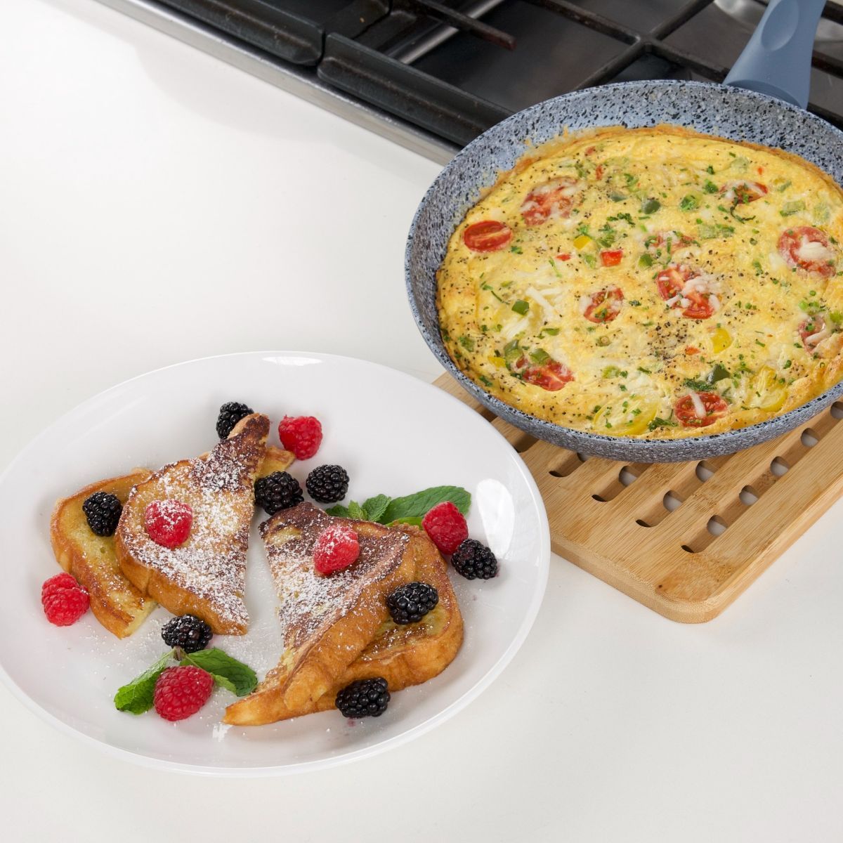 Nutripan - Poêle avec couvercle, 28 cm