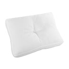 Oreiller pour dormeurs sur le dos avec housse en coton