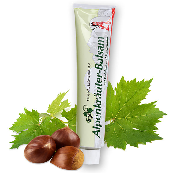 Alpenkräuter-Balsam mit Weinlaub und Rosskastanie, 200 ml
