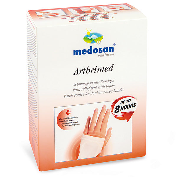 Coussinets chauffants Arthrimed (8 pièces) avec 1 bandage