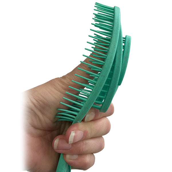 Brosse à cheveux en spirale pour démêler les cheveux